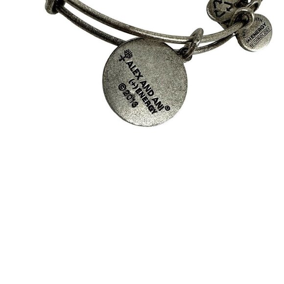 Lot of Alex and Ani Silver Colored Bracelets - Picture 6 of 11